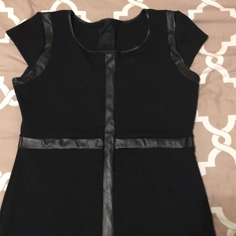 Little black dress.